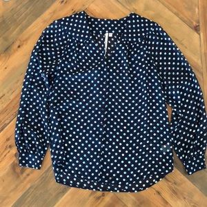 Navy Blouse